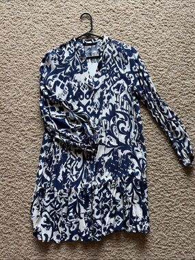 Zara | Dresses | Belted Crepe Midi Dress | Poshmark
